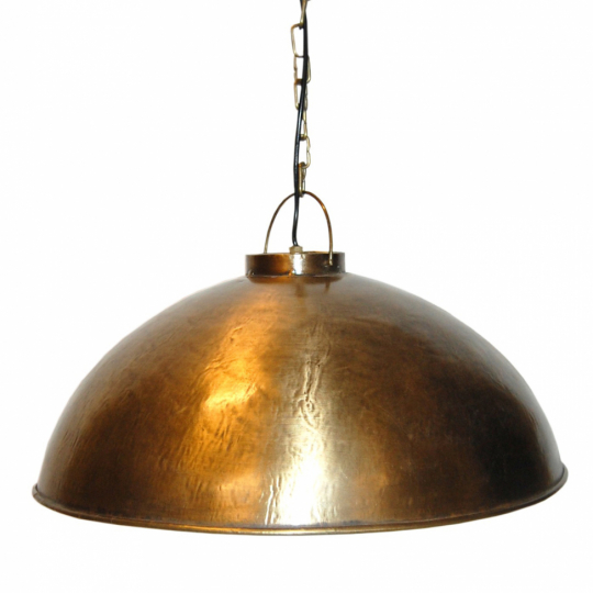 Fabrikslampe 'Thormann' - Messing