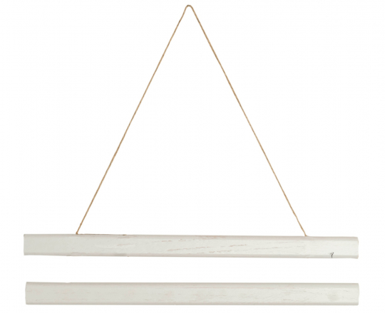 Plakatophænger 30cm - Hvid