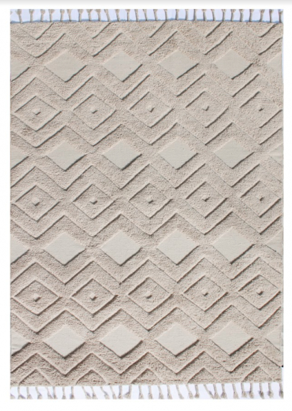 Tæppe 'Vernazza' 200x300 - Grå
