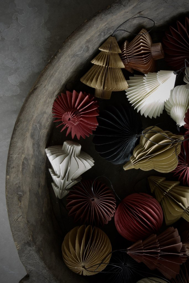 Julepynt 'Onion' - Lysbrun