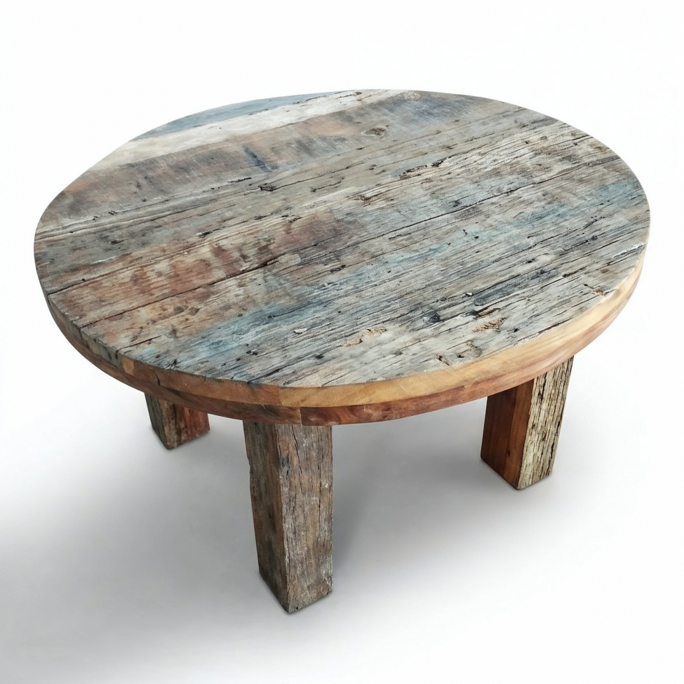 Sofabord 'Birka' Rundt 85x85cm - Vintage