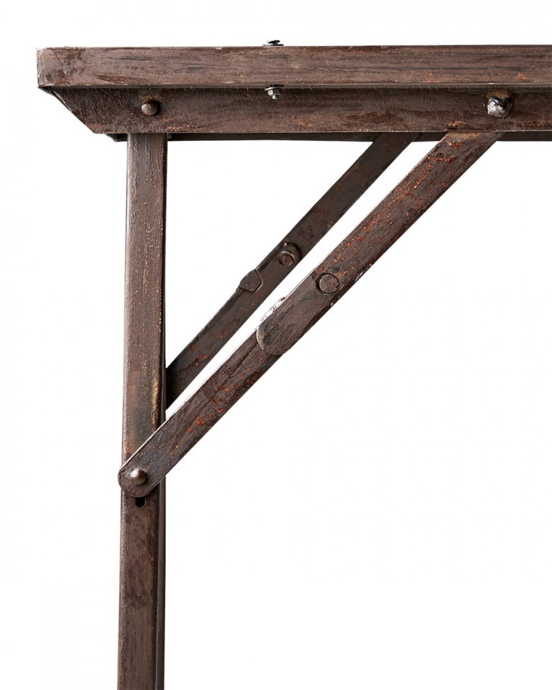 Sammenklappeligt bord 'Treasure' 150x62cm - Genanvendt træ