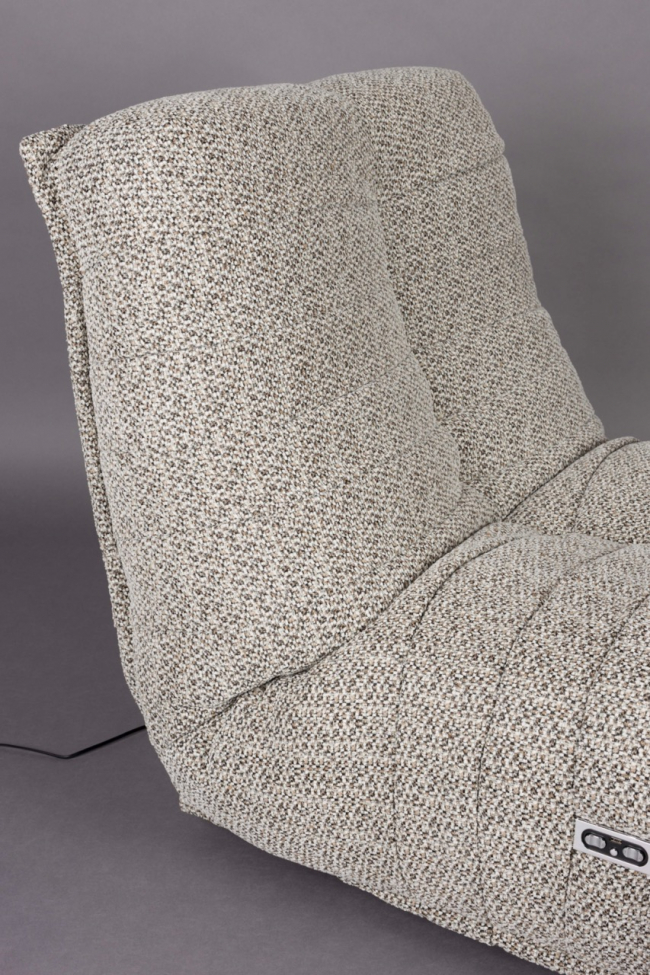 Justerbar lænestol 'Hamilton' - Beige