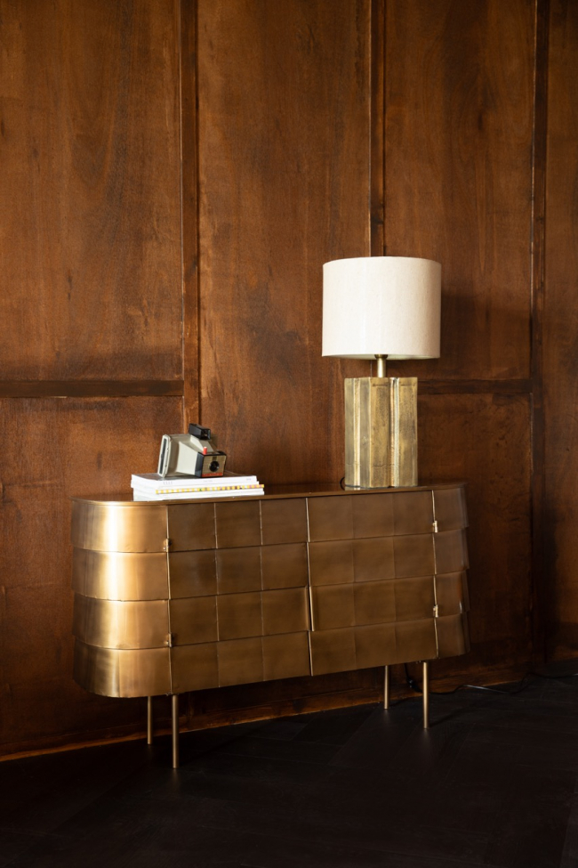 Sidebord 'Hanna' - Guld