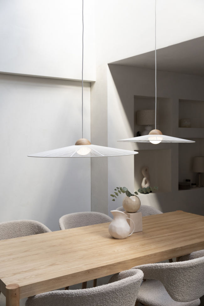 Loftlampe ‘Belle S’ Ø65 cm - Beige