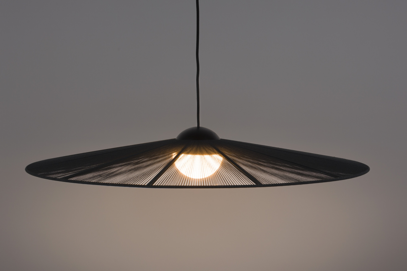 Loftlampe ‘Belle L’ Ø80 cm - Sort