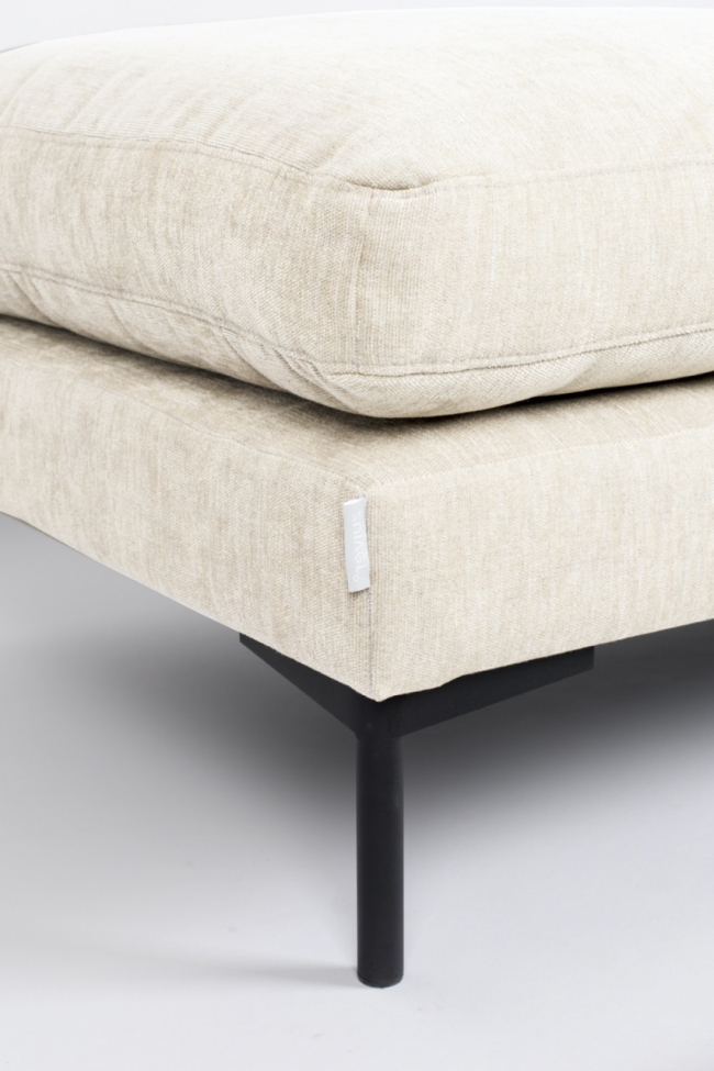 Fodskammel 'Love seat' - Beige