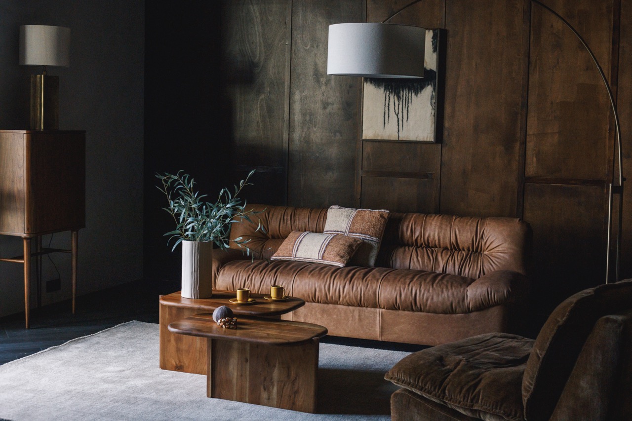 Sofa 'Douglas' - Lys Brun