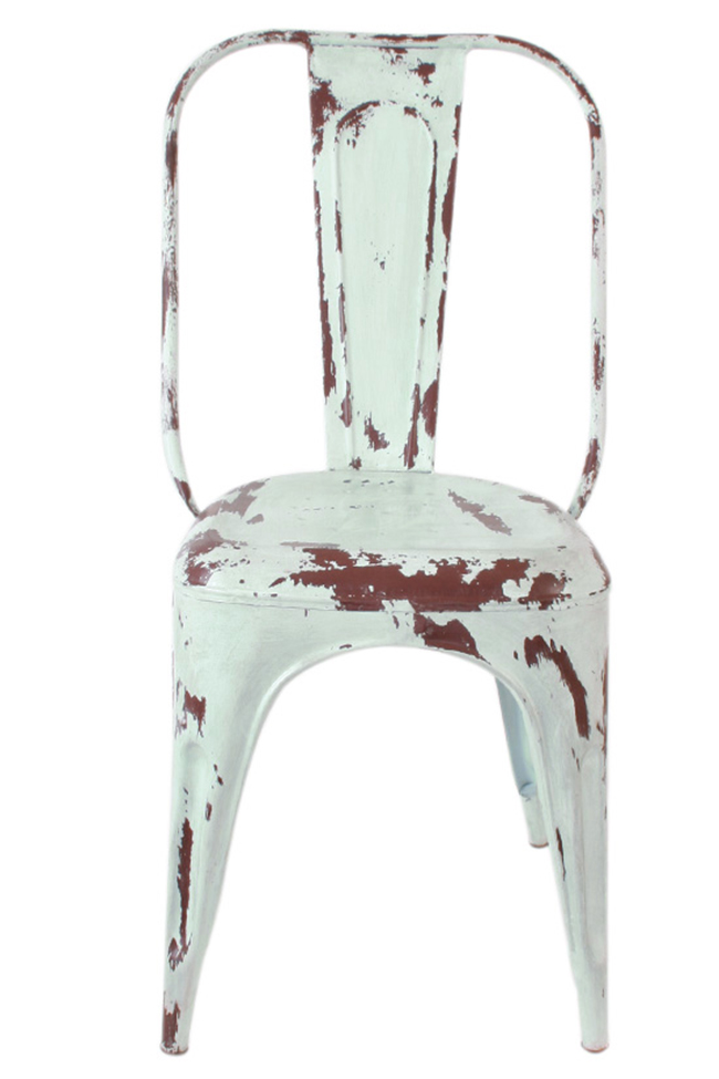 Stol 'Montmartre' - Vintage/Turkis