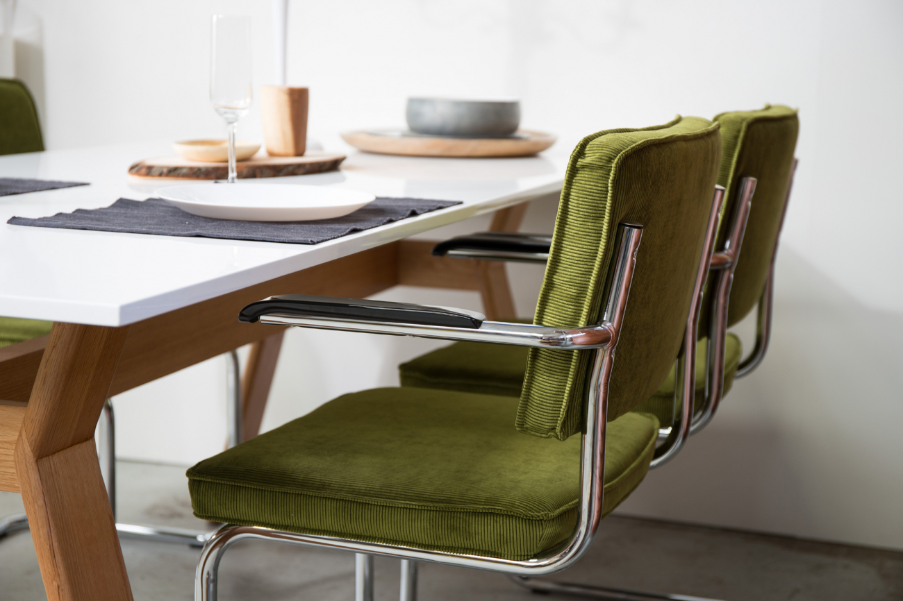 Stol 'Ridge Rib' - Orange