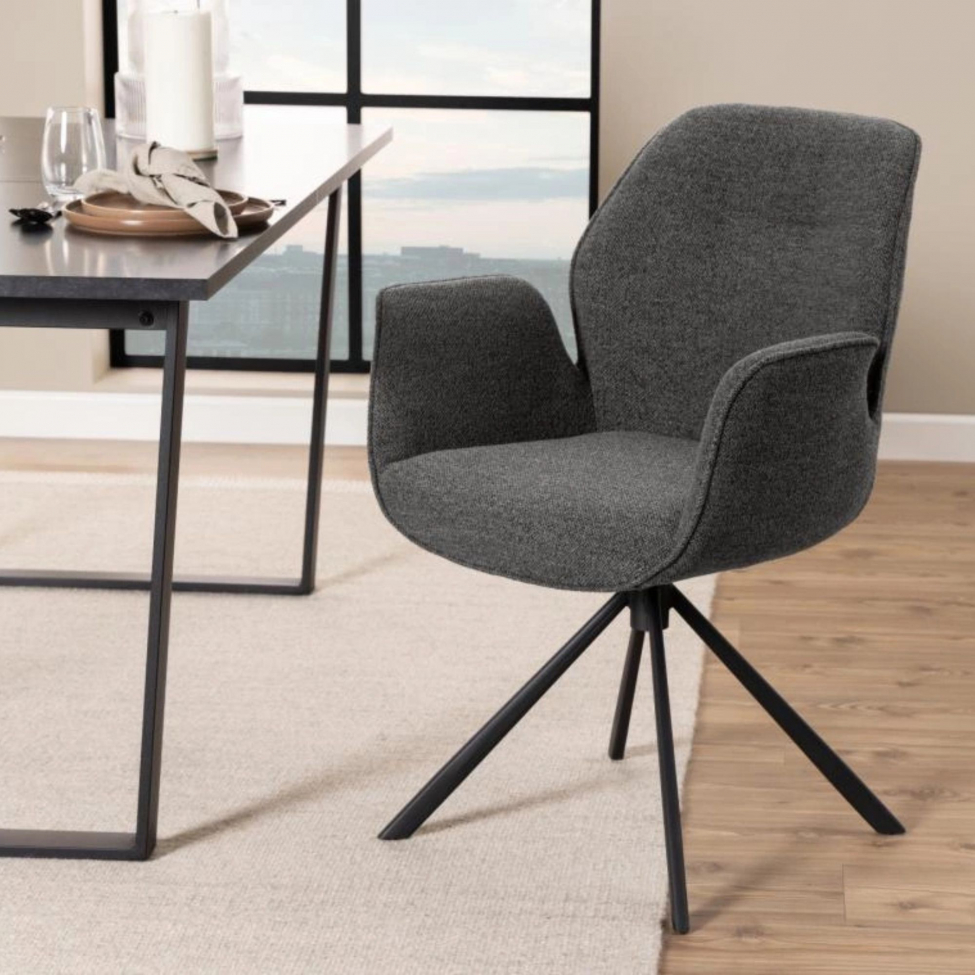 Stol 'Bjuv' - Mat sort