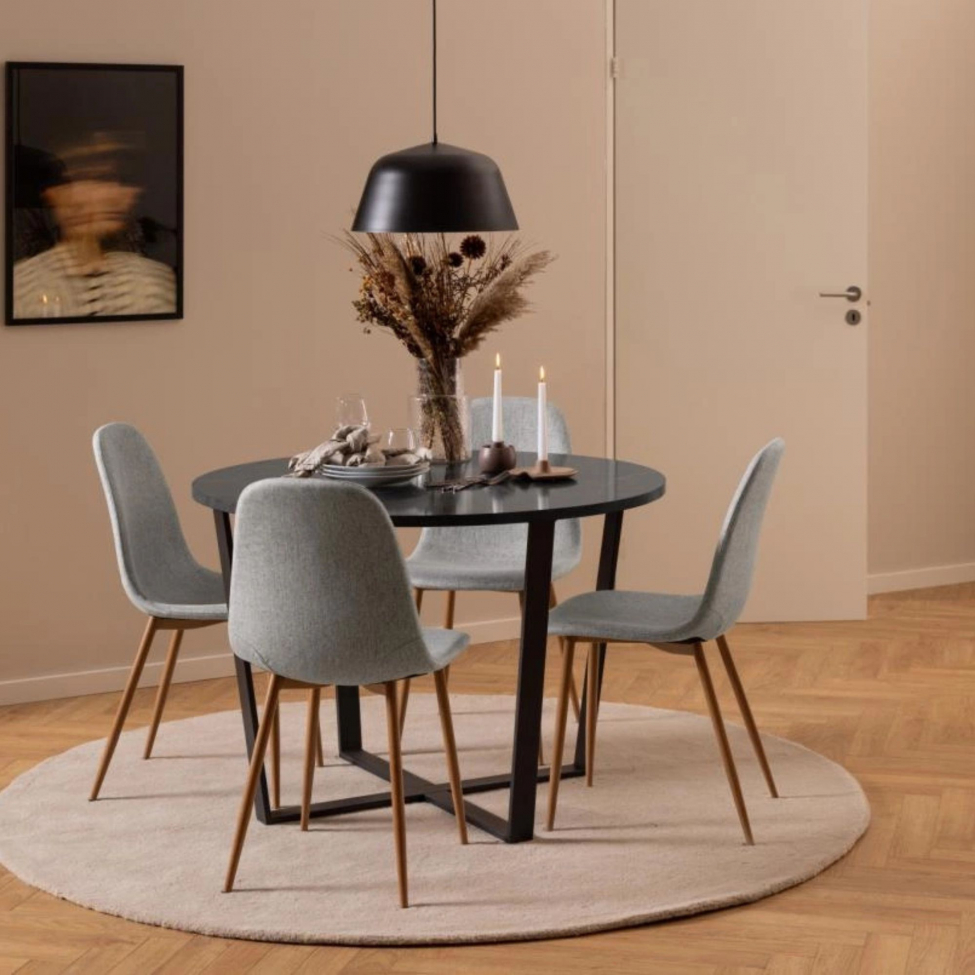 Stol 'Gal' - Gr&aring;/Natur