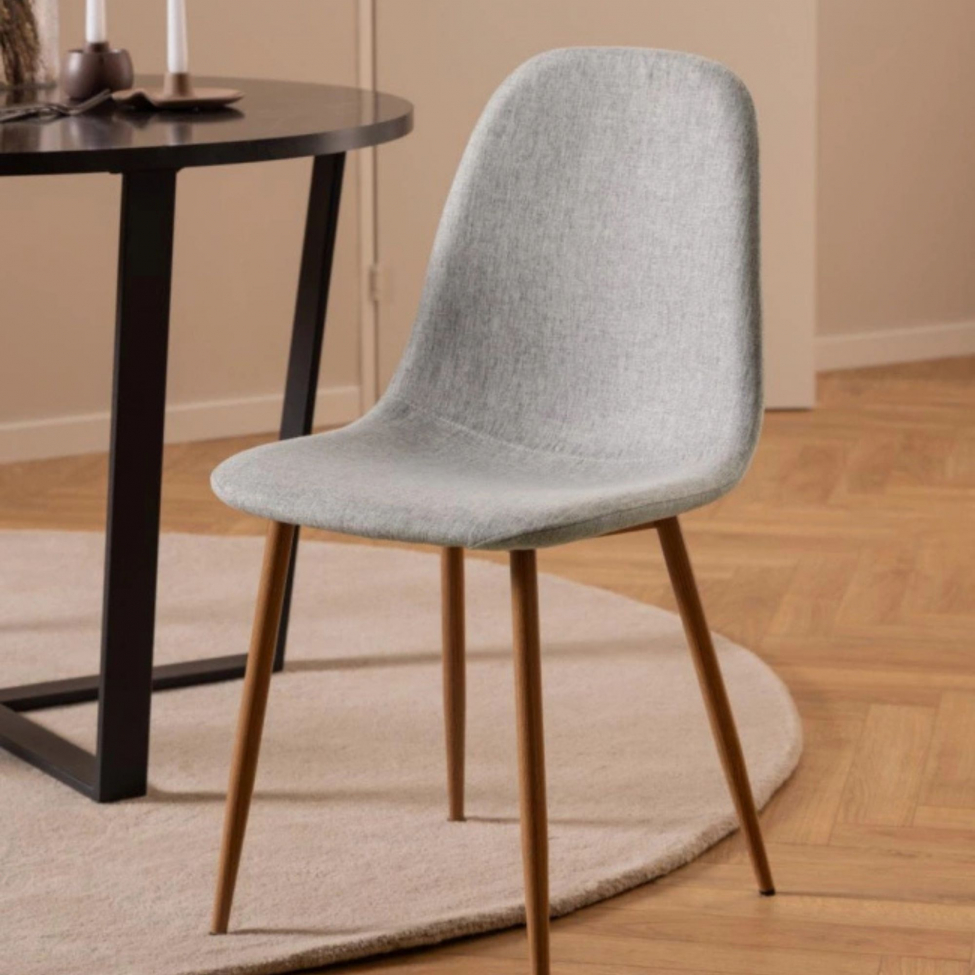 Stol 'Gal' - Gr&aring;/Natur