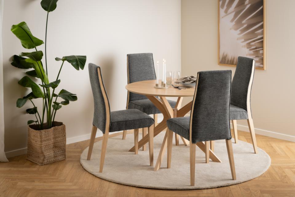 Matbord 'Kotor' Rund 105cm- Natur