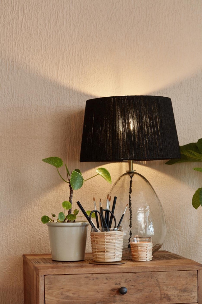 Lampe 'Kairo' - Sort