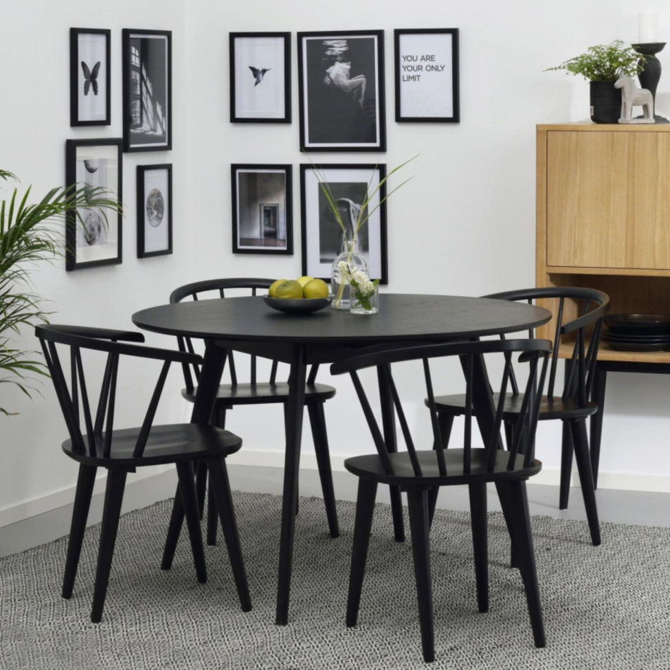 Stol 'Carmen' - Sort