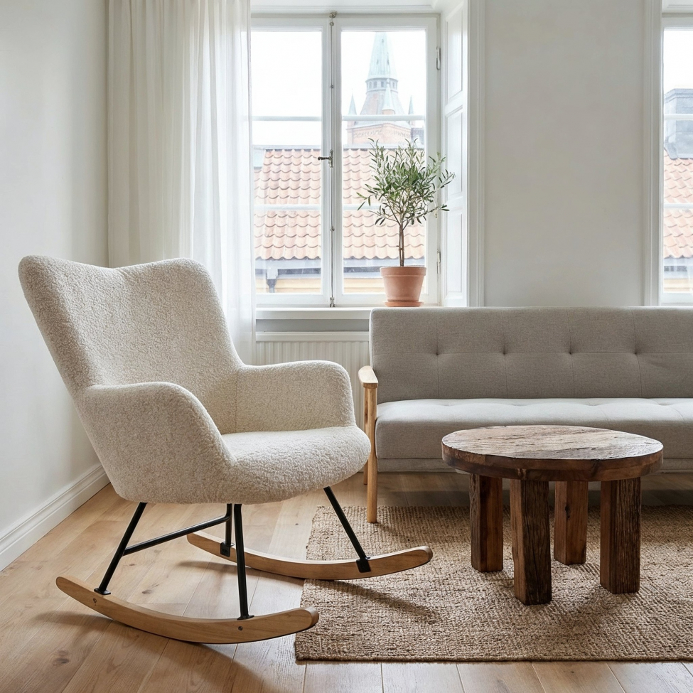 Sofabord 'Birka' 58x58cm - Vintage