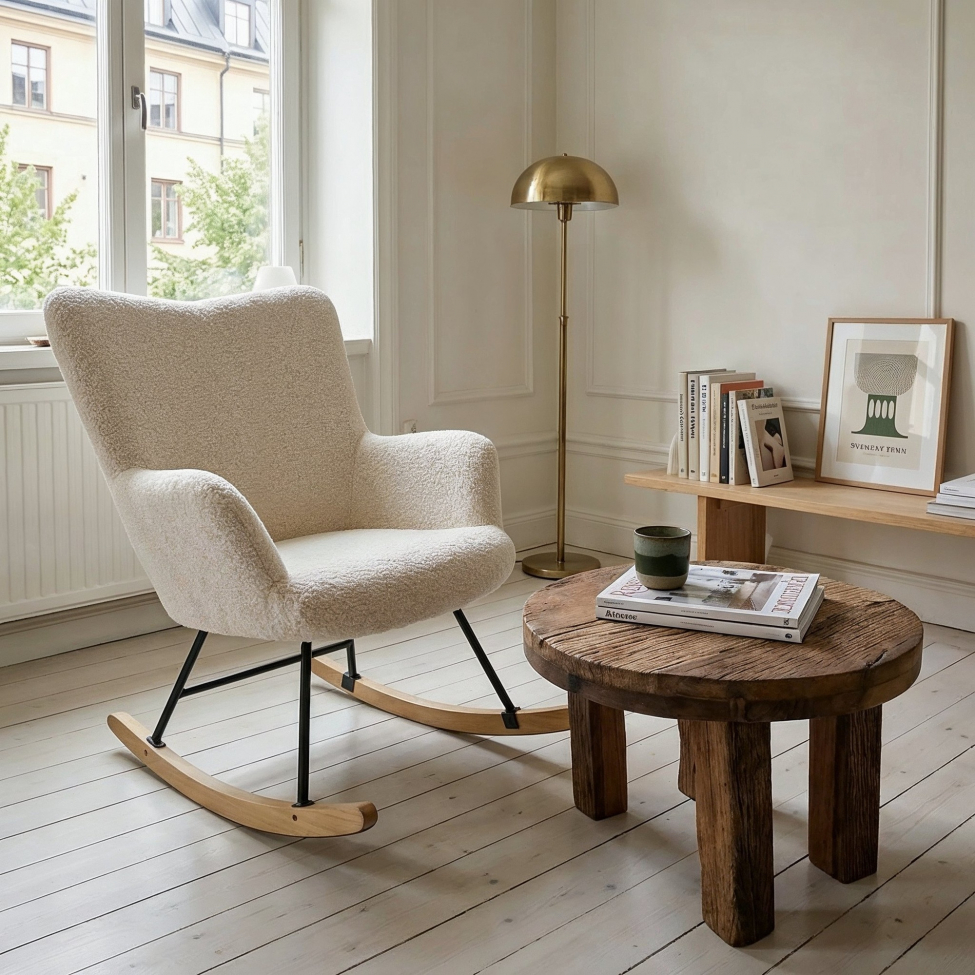 Sofabord 'Birka' 58x58cm - Vintage