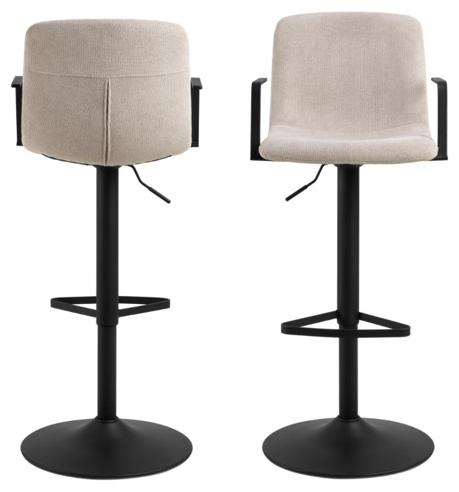 Barstol 'Pablo' - Lys Beige