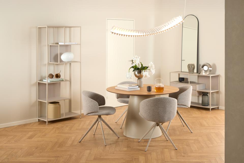 Stol 'Ella' - Lys Beige
