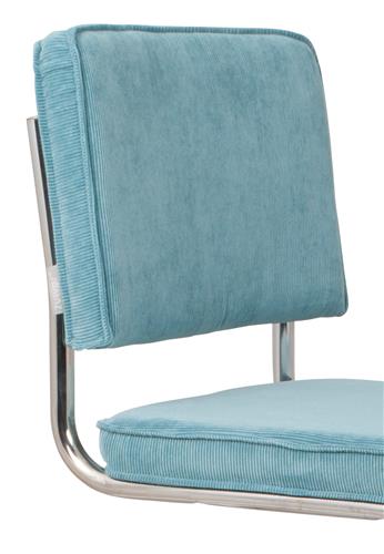 Stol 'Ridge Kink' 50 cm - Lysblå
