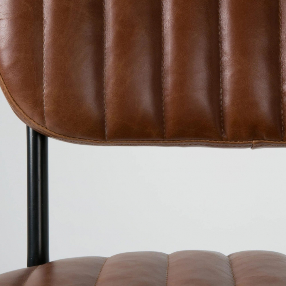 Stol 'Jake' - Vintage/Brun