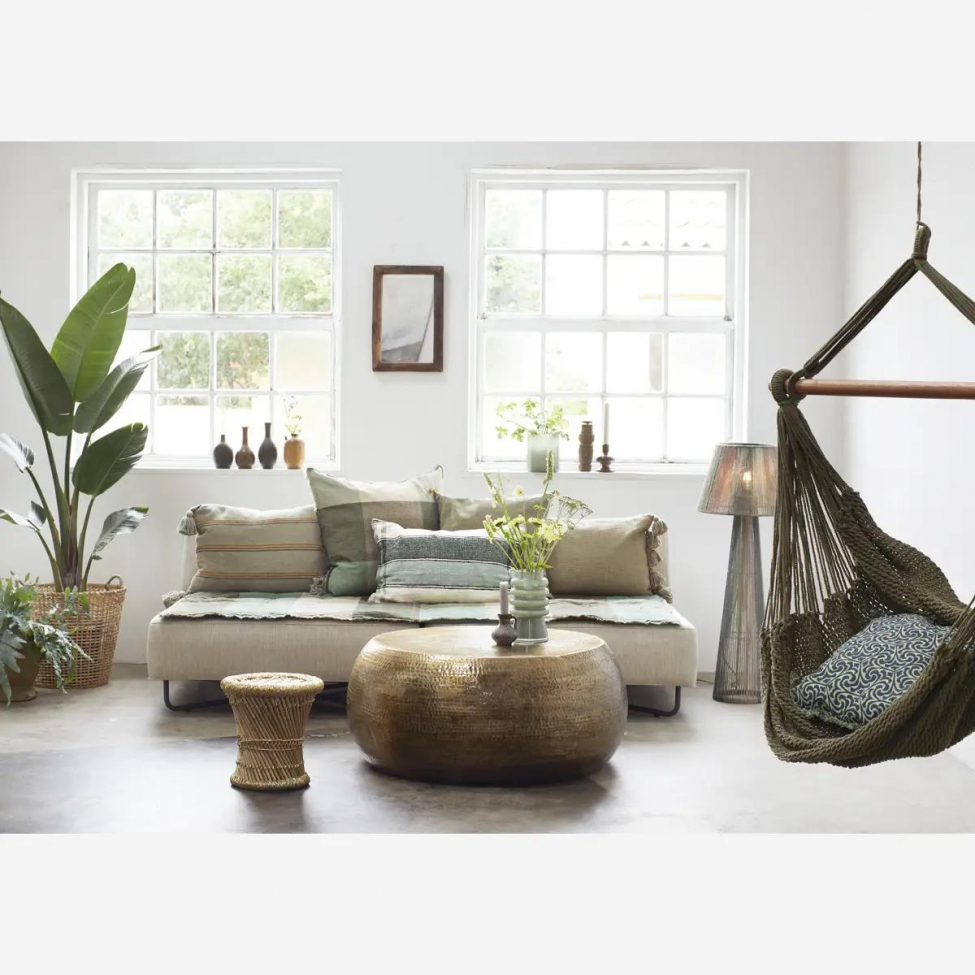 Gulvlampe 'Jute' - Grøn