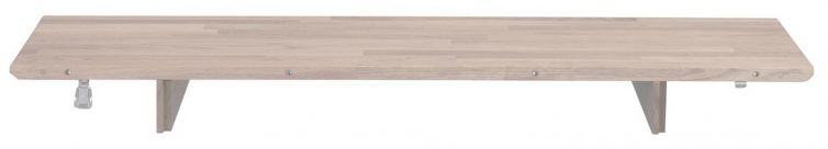 Indlægsskive 'Filippa' 40x105cm - Hvidpigmenteret Eg