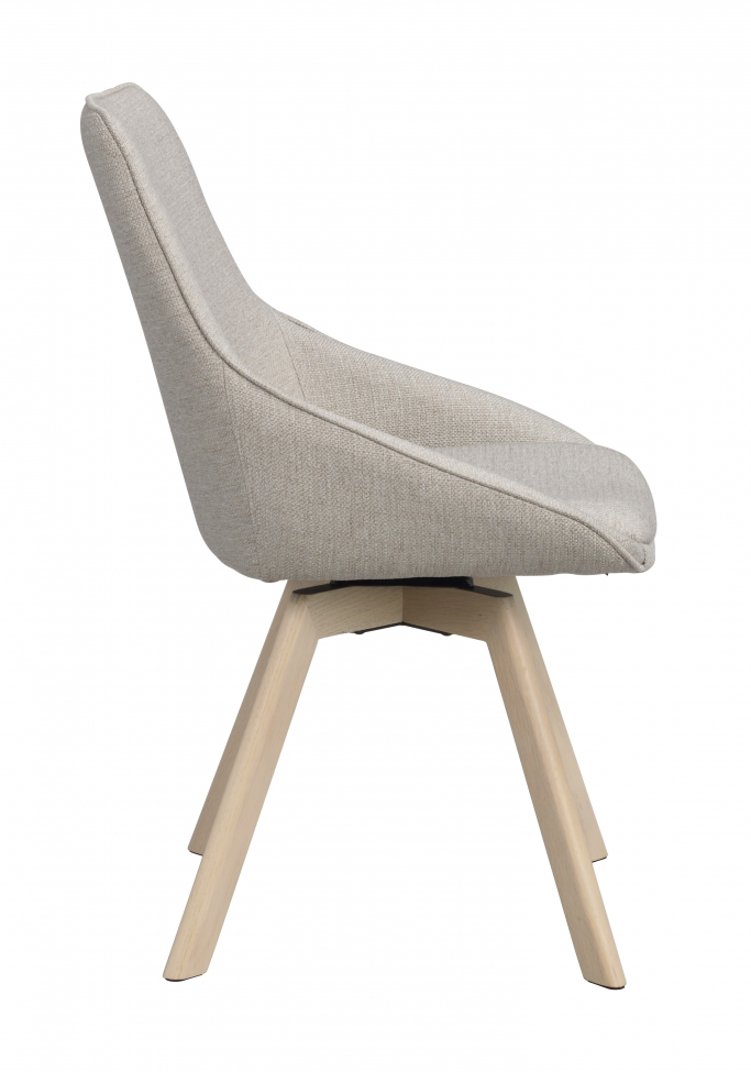 Stol 'Alison' - Beige/hvidpigmenteret