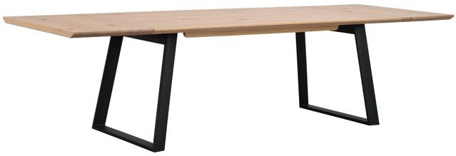 Tillægsplade 'Melville' 50x95cm - Hvidpigmenteret Eg