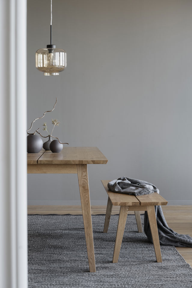 Bænk 'Melfort' 144x38cm - Eg