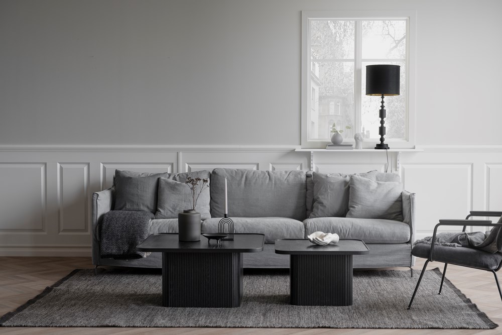 Sofabord 'Sullivan' 60x60 - Sort
