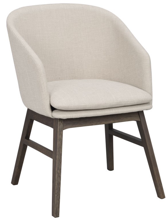 Armlænestol 'Windham' - Beige/Brun