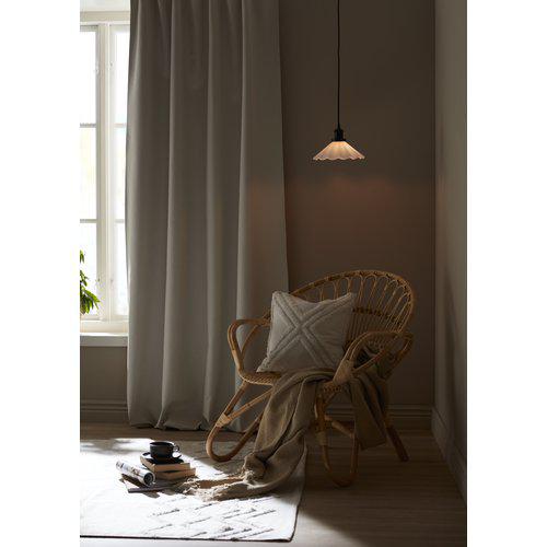 2-pak Gardin 'Colin' 135x280 - Beige