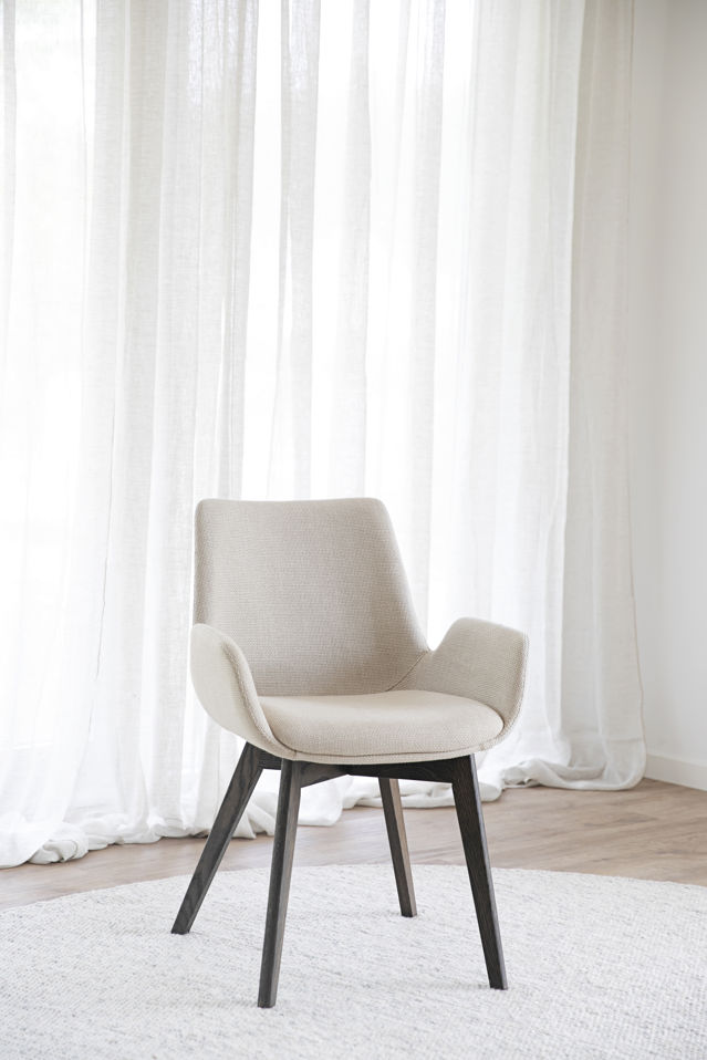 Armlænestol 'Drimsdale' - Beige/Brun