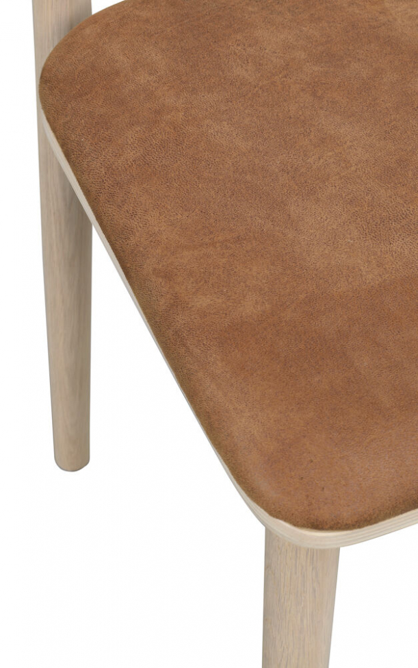 Stol 'Wolcott' - Lys eg
