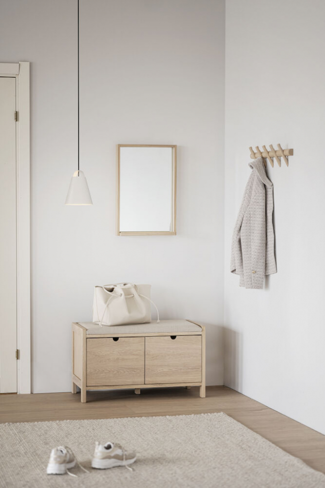 Kroglist 'Hillmond' 65cm - Lys eg
