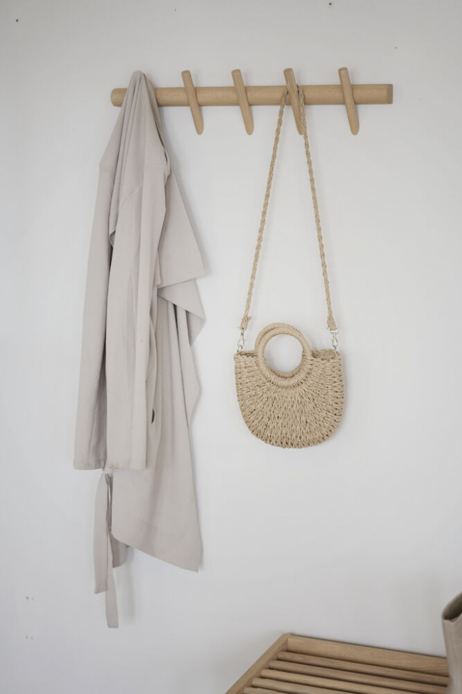 Kroglist 'Hillmond' 65cm - Lys eg