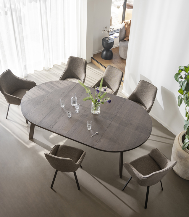 Indlægsskive 'Glenside' 50x130cm - Brun