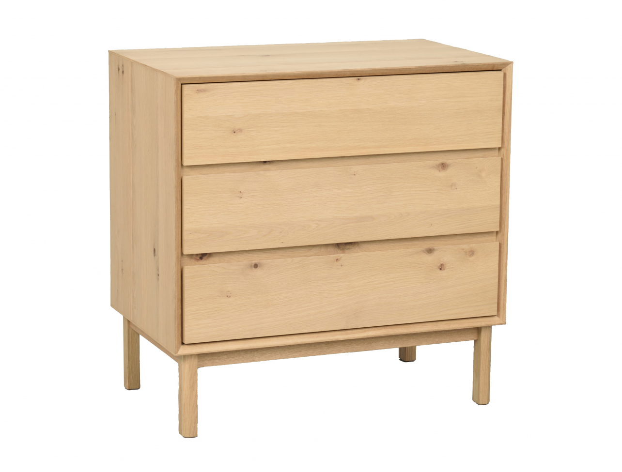Kommode 'Mackay' 3L mellem - Eg