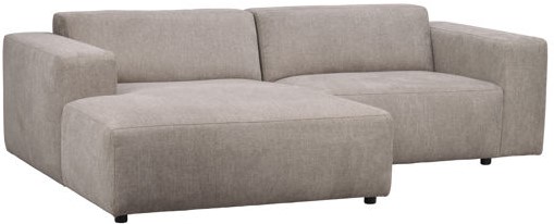 3-personers sofa 'Willard' Chaise Long V - Beige