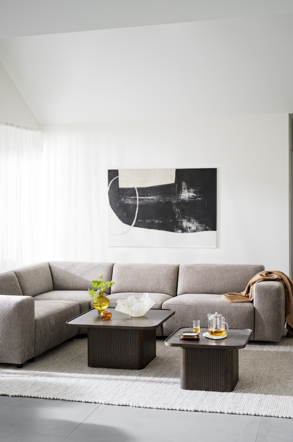 2-personers hjørnesofa 'Willard' - Beige