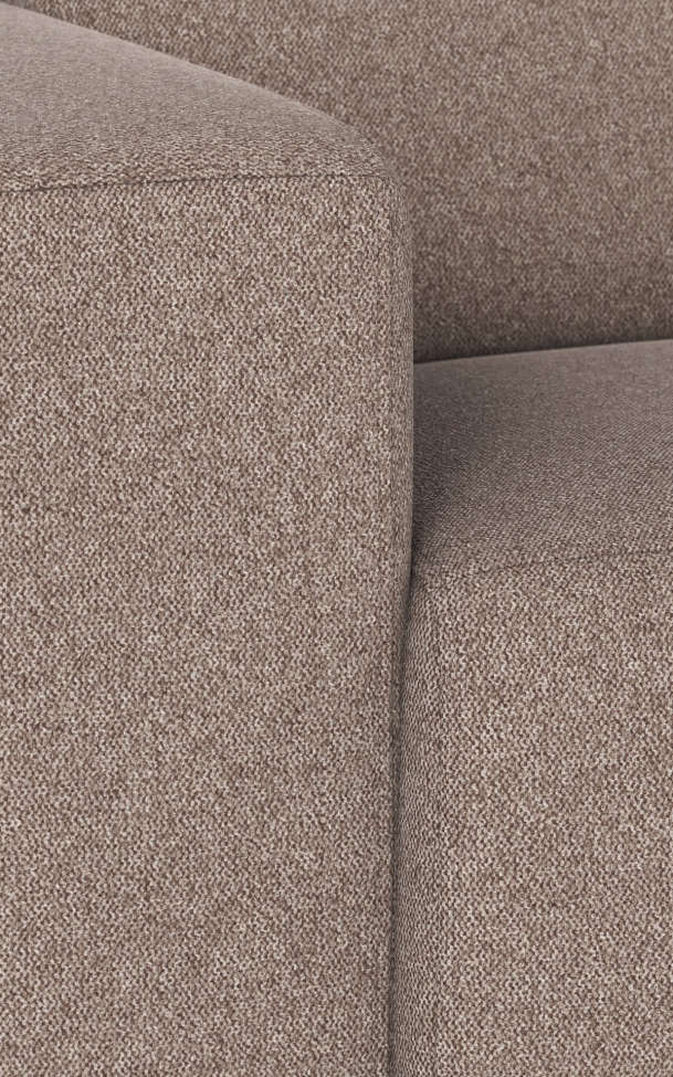 3-personers hjørnesofa 'Willard' - Beige