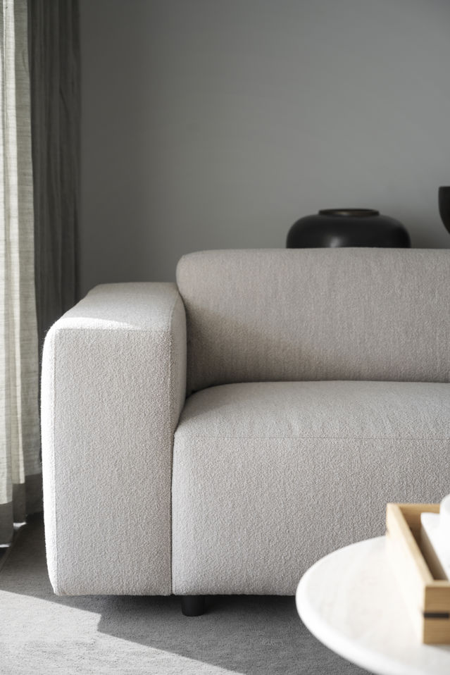 4-personers sofa 'Willard' - Lysbeige