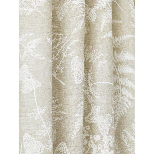 2-pak gardin 'Fern' 135x290 - Beige