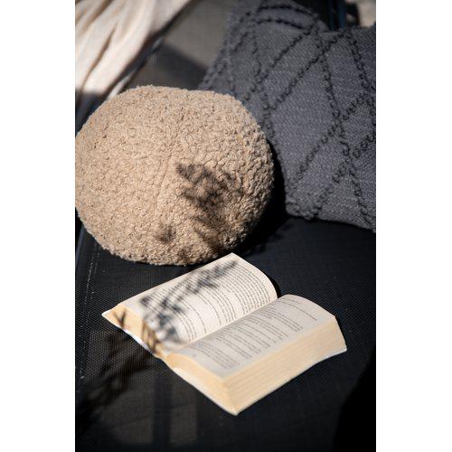 Pyntepude 'Elsie' 25cm - Beige/Brun
