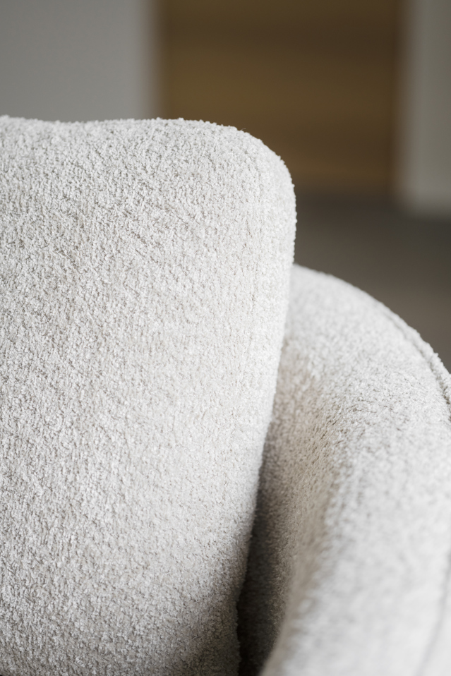 Sofa 3 personer 'Norris' - Lys beige