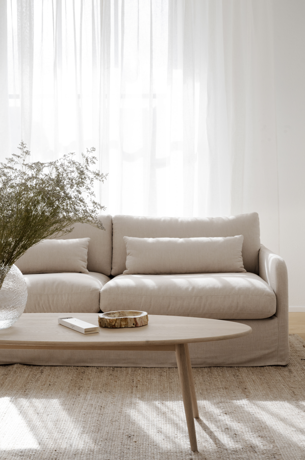 3-personers sofa 'Peyton' - Beige