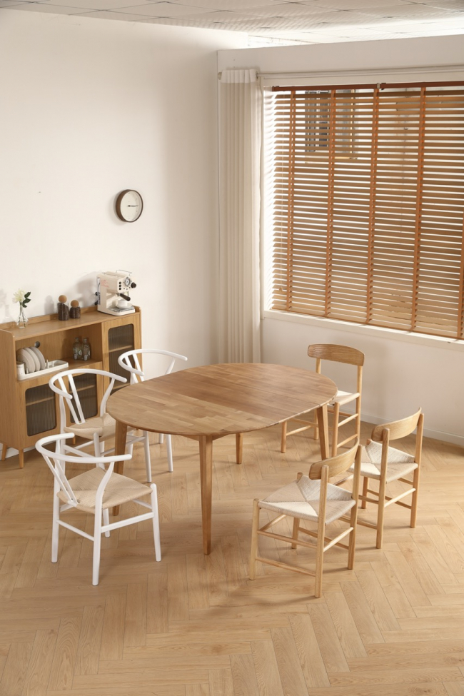 Spisebord 'Isola'Rundt 120cm - Eg