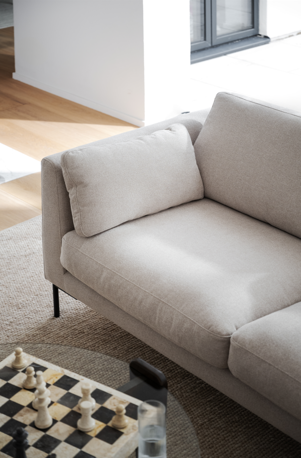 Sofa 'Corwin' Chaise venstre - Lysbeige